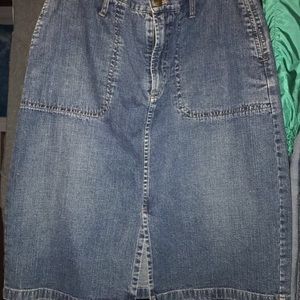 Vintage Ralph Lauren Denim Skirt